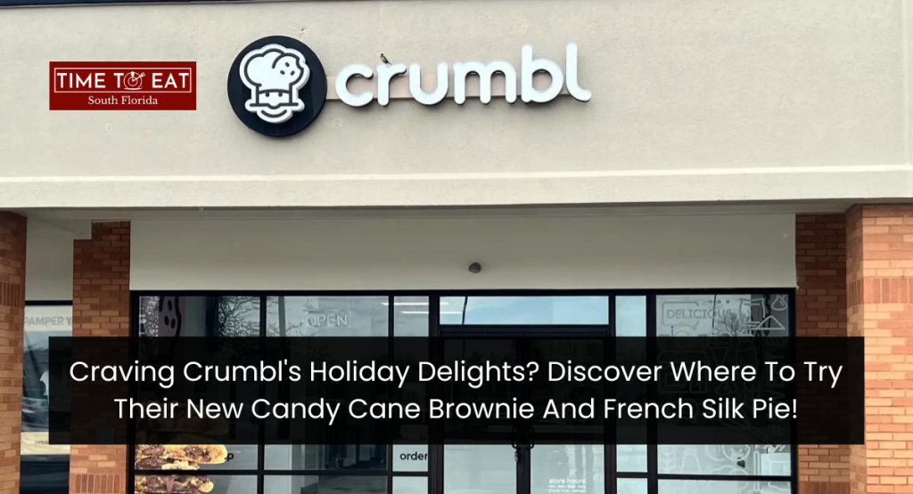 Craving Crumbl's Holiday Delights? Discover Where To Try Their New Candy Cane Brownie And French Silk Pie!