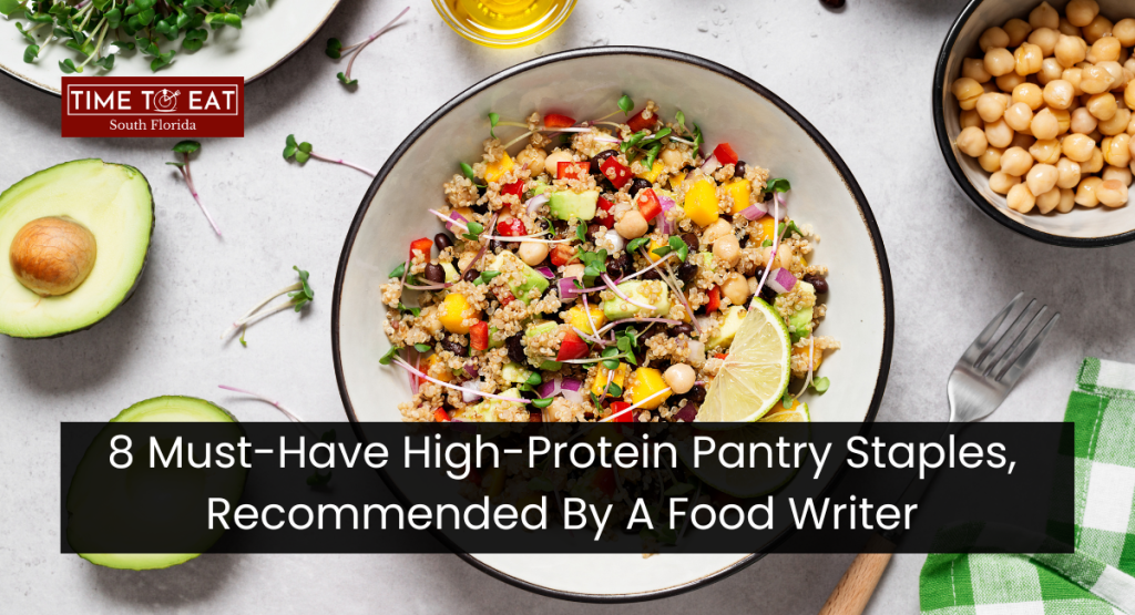 8 Must-Have High-Protein Pantry Staples, Recommended By A Food Writer