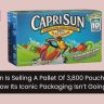 Capri Sun Is Selling A Pallet Of 3,800 Pouches To Let You Know Its Iconic Packaging Isn’t Going Away