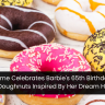 Krispy Kreme Celebrates Barbie's 65th Birthday With 4 New Doughnuts Inspired By Her Dream House